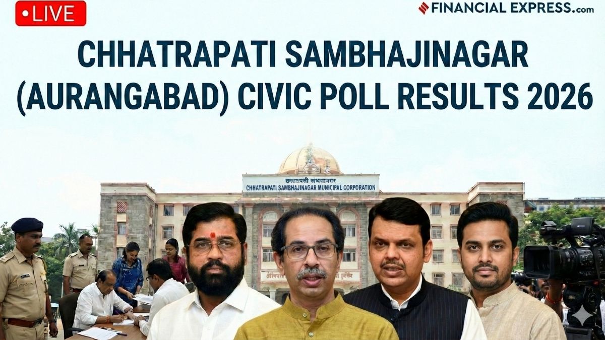 Chhatrapati Sambhajinagar (Aurangabad) Municipal Corporation Election Result 2026 Live: With 115 seats (corporators) are up for contest, A party or alliance needs 58 seats to claim a simple majority. (AI Generated Image.)