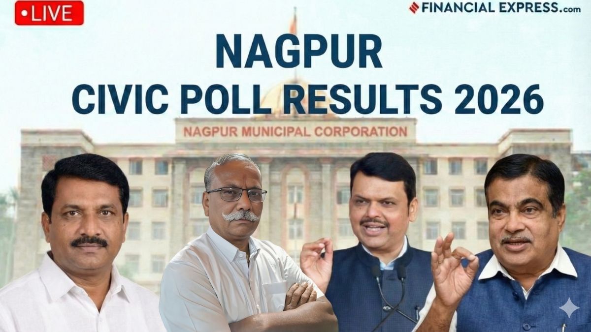 Nagpur Municipal Corporation Election Result 2026 Live: Keen to turn around a historically BJP-friendly corporation, Congress is attempting a Nagpur revival by banking on old leaders like Ravindra Paigwar. (AI-generated image) Nagpur Municipal Corporation Election Result 2026 Live: Keen to turn around a historically BJP-friendly corporation, Congress is attempting a Nagpur revival by banking on old leaders like Ravindra Paigwar. (AI-generated image)