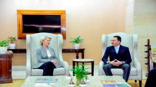 Ursula von der Leyen in Delhi for Republic Day celebratons