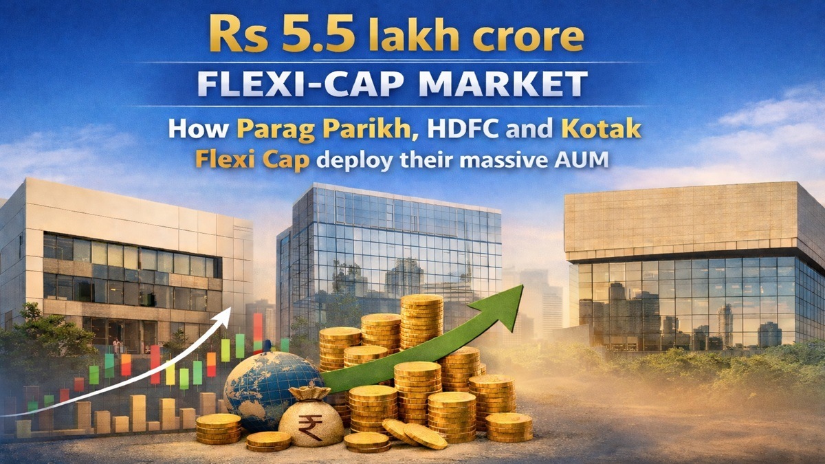 Rs 5.5 lakh crore flexi-cap market: How Parag Parikh, HDFC and Kotak Flexi Cap deploy their massive AUM