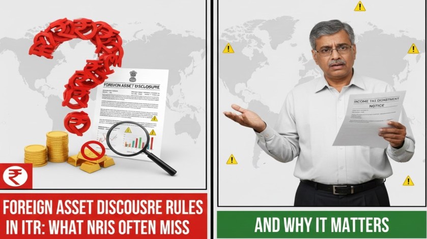 Foreign asset disclosure rules in ITR: What NRIs often miss and why it matters