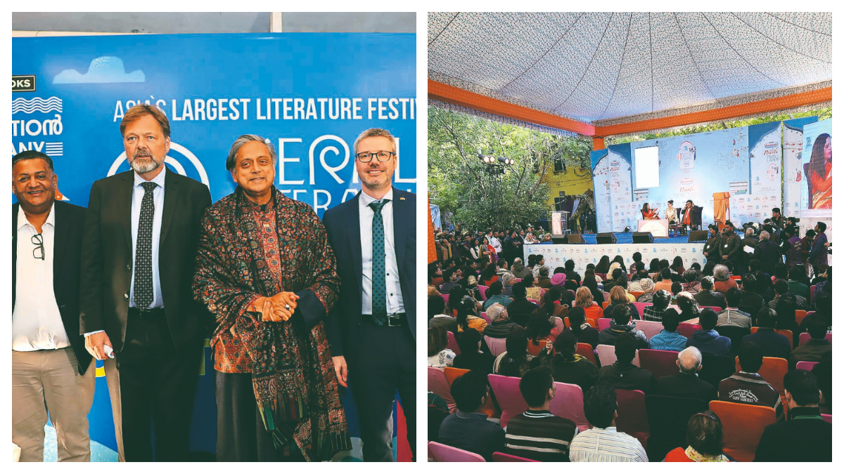 Dignitaries at the curtain-raiser of KLF held in New Delhi; JLF will host over 300 sessions and 500 speakers this year Dignitaries at the curtain-raiser of KLF held in New Delhi; JLF will host over 300 sessions and 500 speakers this year