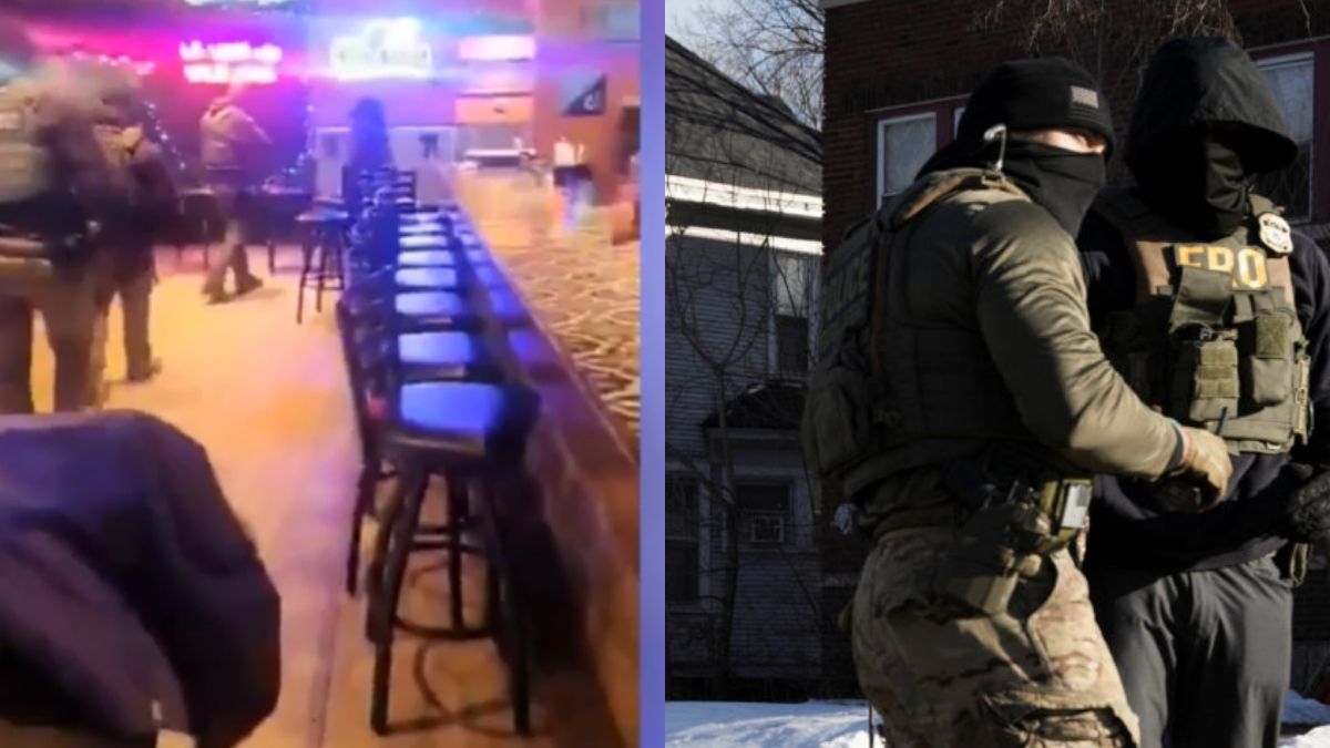 Federal agents heckled out of Minnesota restaurant Federal agents heckled out of Minnesota restaurant