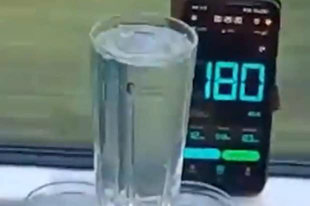 On December 30, the Vande Bharat Sleeper completed trial at 180 kmph on the Kota-Nagda route, with the trademark water-glass test highlighting its next-gen stability and tech. (Photo source: X/@AshwiniVaishnaw)