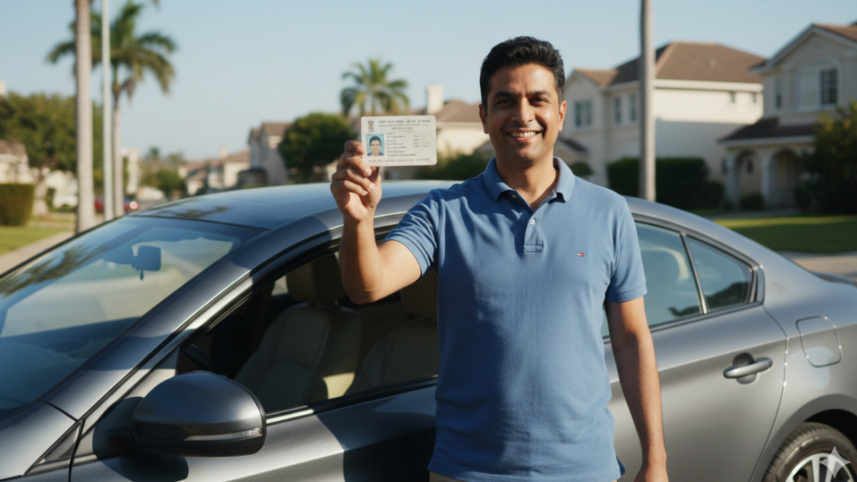 Indian driving license Indian driving license