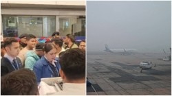 IndiGo passengers stage protest at Delhi airport after fresh delay; airline issues fog-related advisories