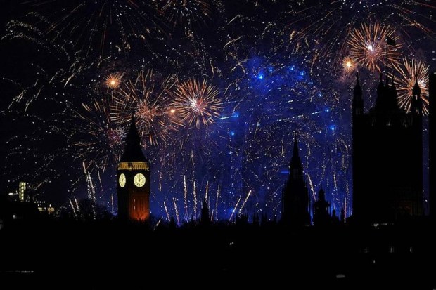 Fireworks above the River Thames in central London, marking the arrival of 2026 with a full-scale pyrotechnic show. (Photo source: AP)