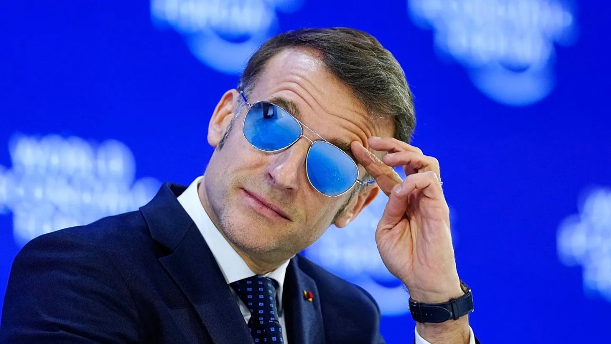 Macron’s Rs 70,000 sunglasses in Davos