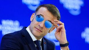 Macron’s Rs 70,000 sunglasses in Davos