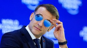 Macron’s Rs 70,000 sunglasses in Davos