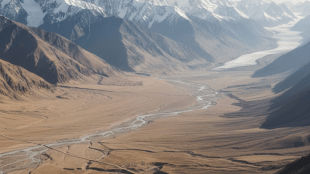 Shaksgam valley_AI Generated