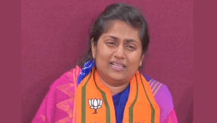 BJP orders Pune civic poll candidate to withdraw nomination as old videos of Pooja More criticising Fadnavis surface (Photo: ANI)