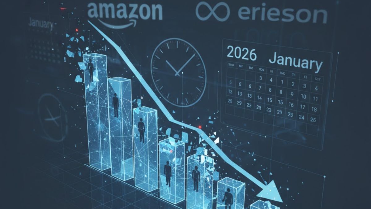 Following in the path of Amazon and Meta, telecommunications equipment maker Ericsson announced earlier this month that it was cutting 1,600 jobs in Sweden as part of its recent cost-saving measures. (Image generated using AI.)