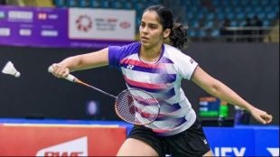 Saina Nehwal during her final appearance at the Singapore Open, confirming her retirement due to degenerated cartilage.