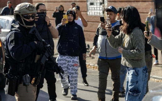 Legally, the only time US citizens must show proof of citizenship is when they are entering the country or when they are applying for certain jobs for which it is a requirement. Legally, the only time US citizens must show proof of citizenship is when they are entering the country or when they are applying for certain jobs for which it is a requirement.