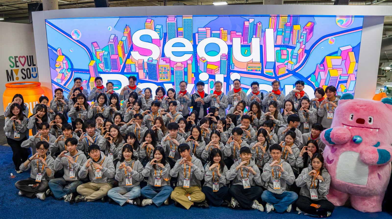 The Seoul Pavilion at CES 2026 was a fine example of PPP (public-private partnership).
