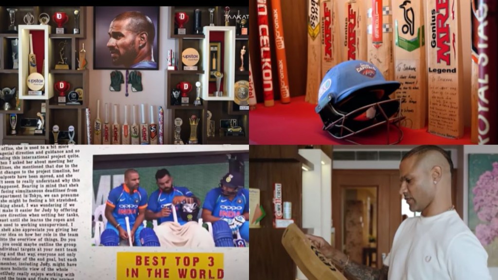Step inside Shikhar Dhawan’s serene home