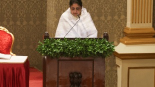 Sunetra Pawar takes oath as Deputy CM Maharashtra