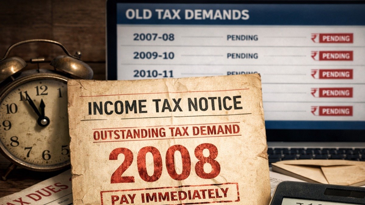 Old Tax Demands Resurface on Income Tax Portal