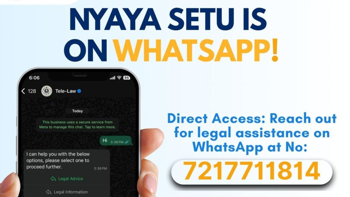Government launches free legal help service Nyaya Setu on WhatsApp: What it is and how to use Government launches free legal help service Nyaya Setu on WhatsApp: What it is and how to use