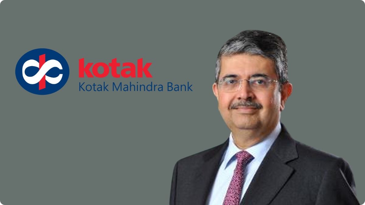 Uday Kotak, Founder of Kotak Bank