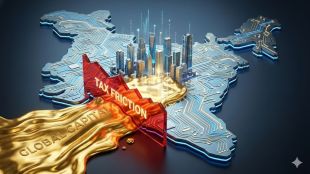 Why India’s capital gains tax is a friction point for global capital. (AI generated image from gemini)