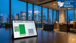 Mid-Cap banks challenge titans: Retail loan surge and foreign stakes drive 2026 growth. (AI generated image from Gemini)