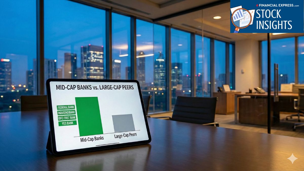 Mid-Cap banks challenge titans: Retail loan surge and foreign stakes drive 2026 growth. (AI generated image from Gemini)