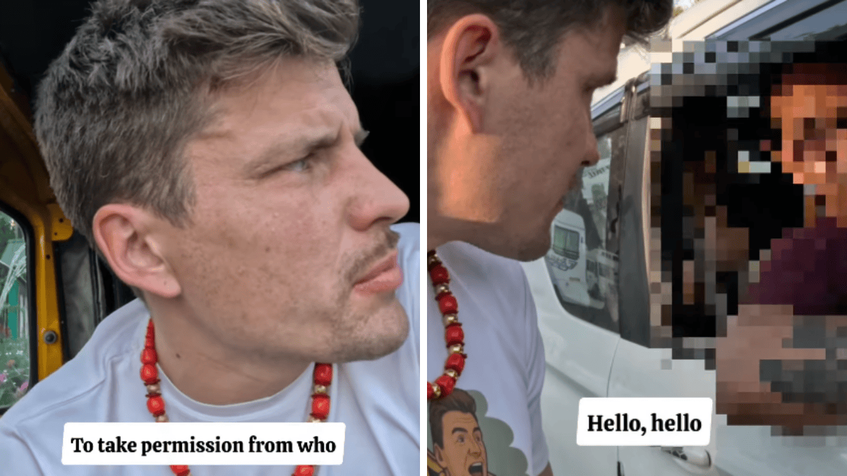 Foreigner Calls Out Tourist for Littering in Meghalaya