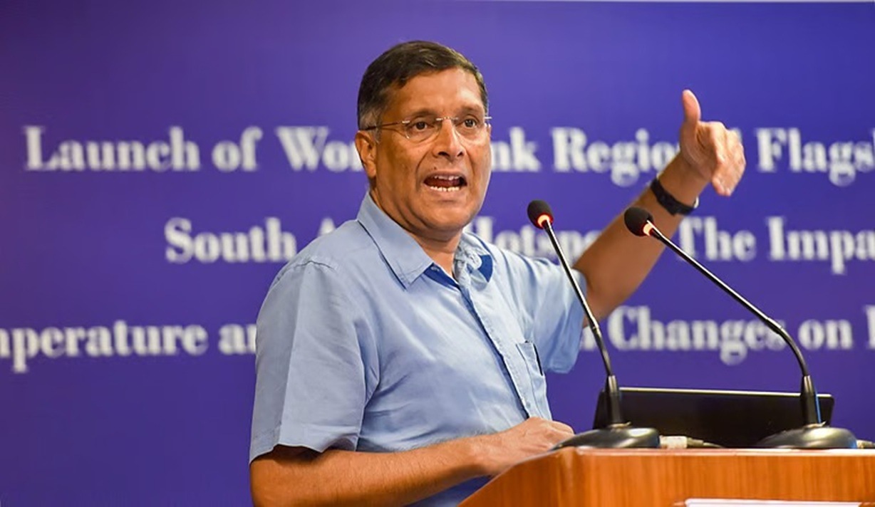 The former CEA added that one was likely to feel anxious while looking ahead --- given that India had suffered two major external shocks in 2025 (Photo: PTI)