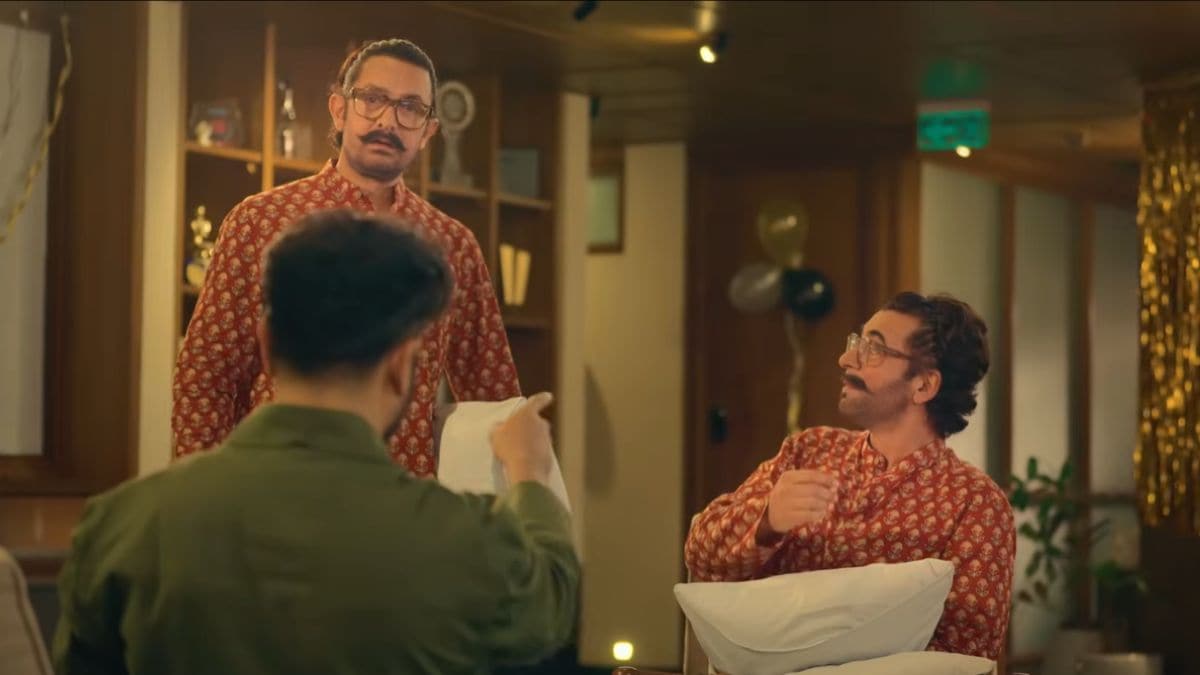 Aamir vs Fake Aamir: Sunil Grover's spot on Aamir Khan impersonation breaks the internet in hilarious new promo video. (Image source: Aamir Khan Talkies/Youtube)