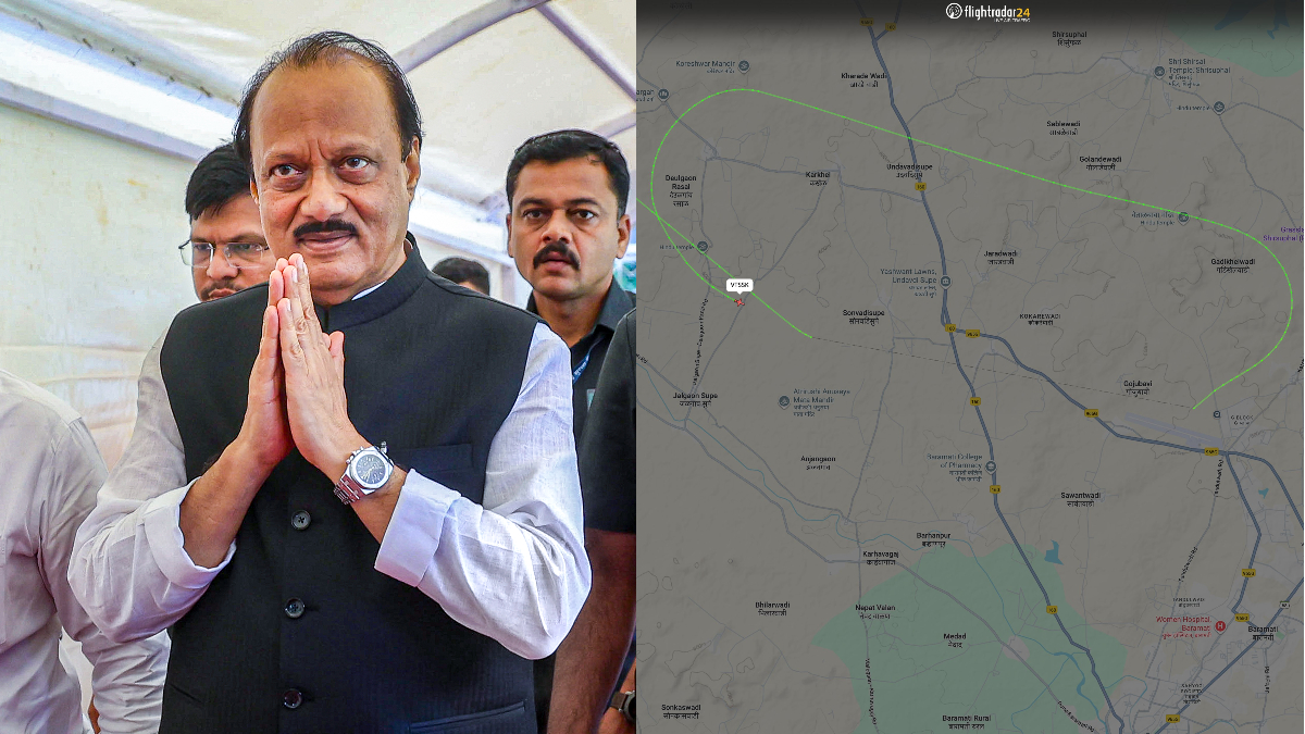 ajit pawar flight data ajit pawar flight data