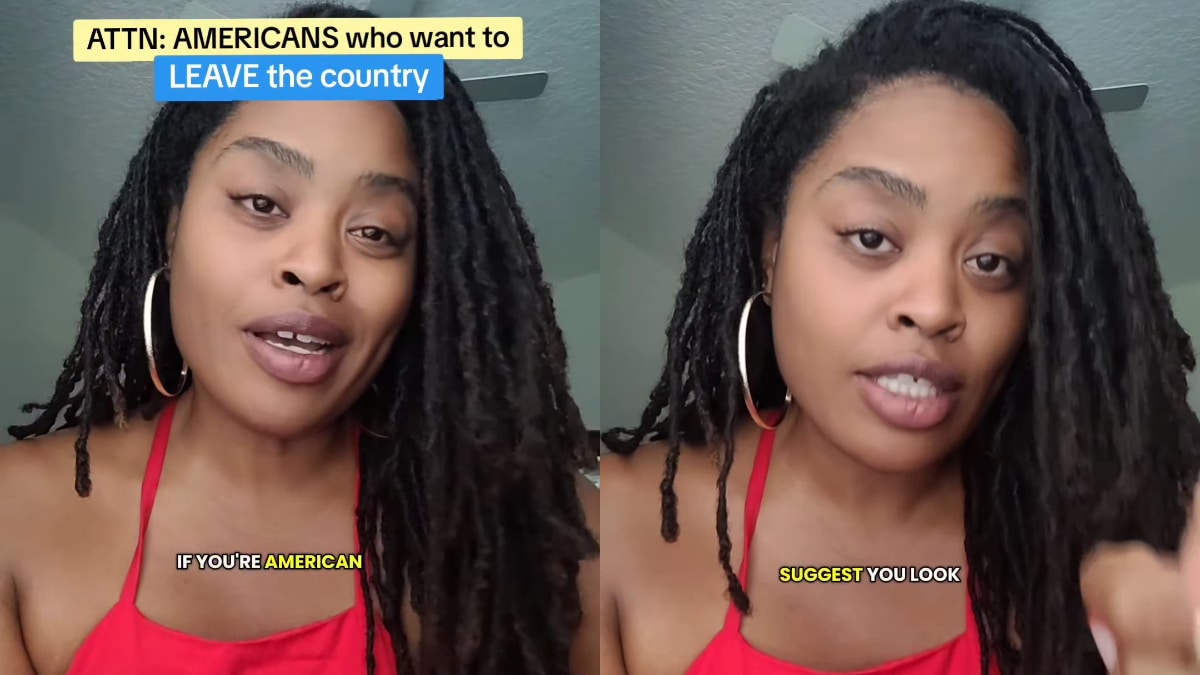 Influencer Nathalie's advice to Americans leaving the US.