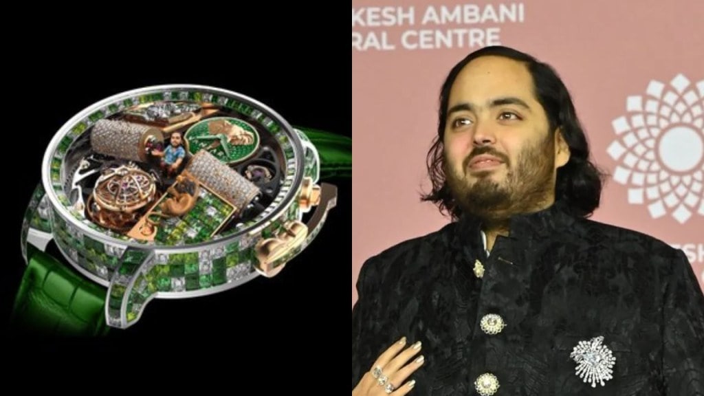 anant ambani vantara watch