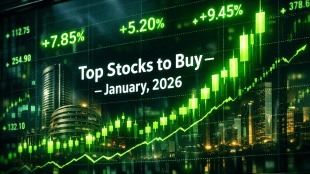 Axis Securities top picks January 2026 stocks SBI HDFC Bajaj Finance DMart