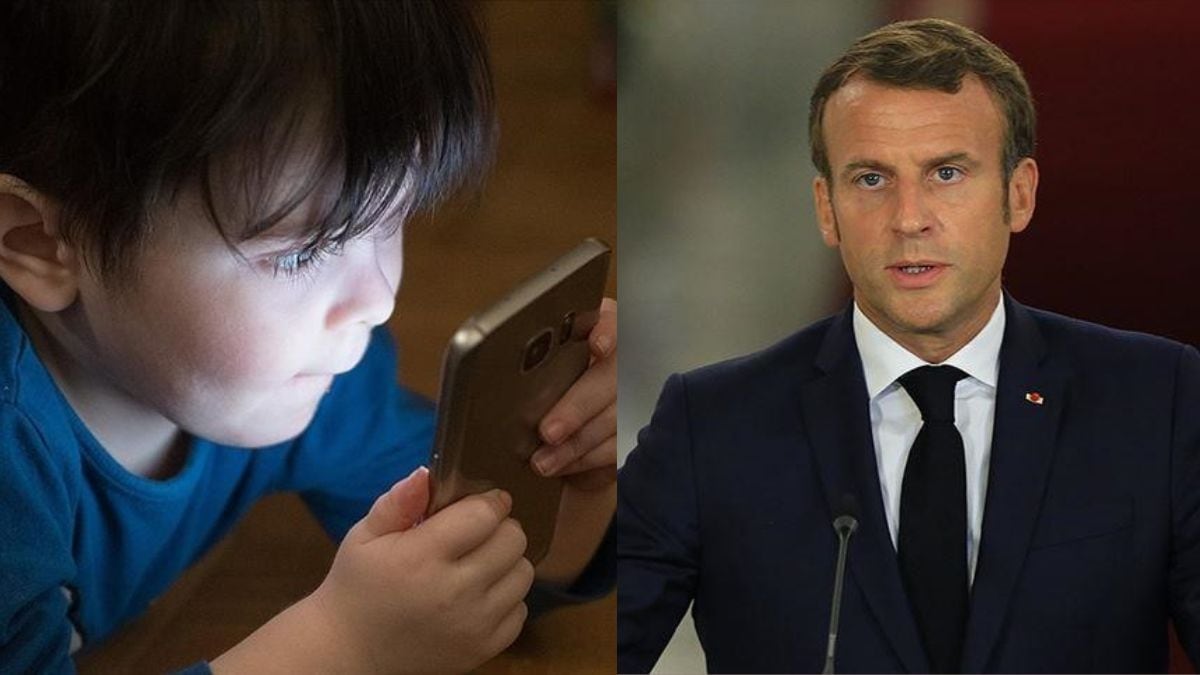 Macron-Social Media ban- France