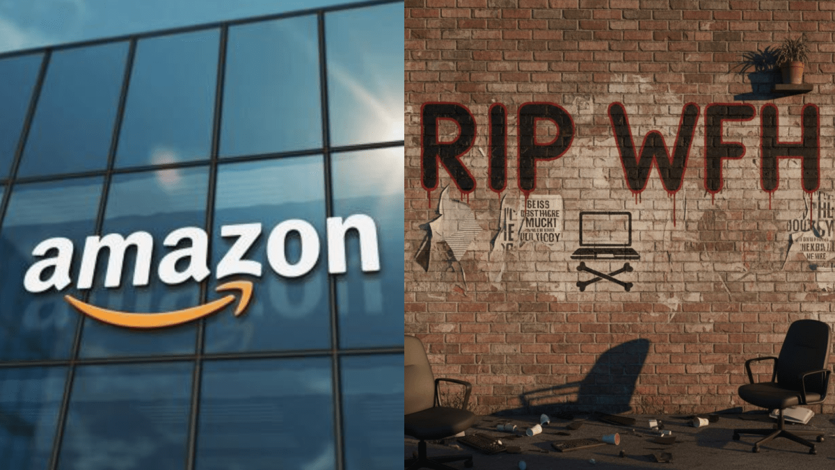 ‘RIP WFH:’ Netizens fuming as Amazon launches new system to spot employees skipping the office ‘RIP WFH:’ Netizens fuming as Amazon launches new system to spot employees skipping the office