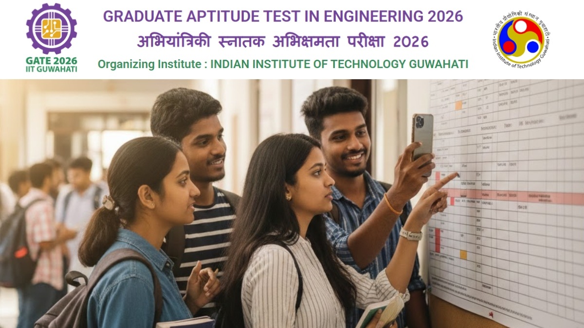 GATE 2026 exam schedule released: Check dates, shifts and paper-wise timings