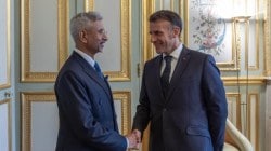 EAM Jaishankar meets Emmanuel Macron in Paris, stresses India-France strategic partnership 