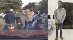Bengaluru: Dashcam captures biker wielding dagger at family in Whitefield road rage horror – Video