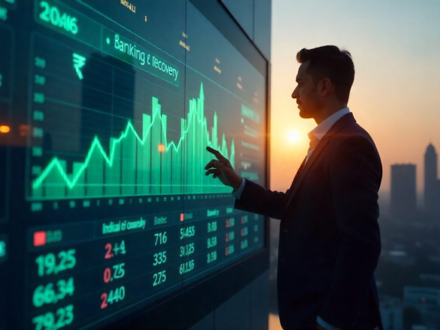 India’s markets face a busy week as major companies including Reliance Industries, TCS, Infosys, HDFC Bank and ICICI Bank announce Q3 FY26 earnings. India’s markets face a busy week as major companies including Reliance Industries, TCS, Infosys, HDFC Bank and ICICI Bank announce Q3 FY26 earnings.