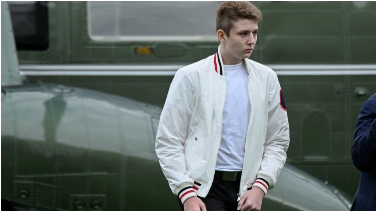 Barron Trump (Image source: Reuters)