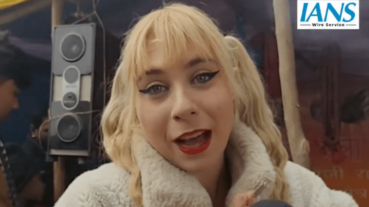 „Indien ist ein magischer Ort“, sagt eine italienische Reisende ...