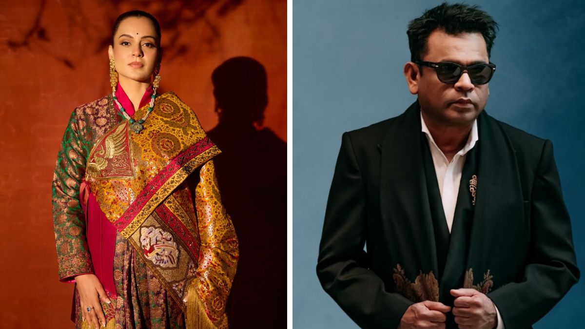 Kangana Ranaut took to Instagram to post a scathing reaction post to AR Rahman's recent BBC interview calling him "prejudiced and hateful" (Image source: Instagram)