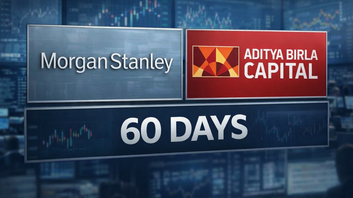 Morgan Stanley Aditya Birla Capital 80% probability stock rally
