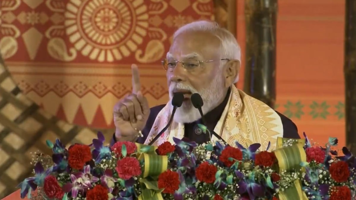 Modi addressed a gathering in Thiruvananthapuram on Friday morning after flagging off  three Amrit Bharat trains and launching a slew of development projects.