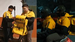 Raghav Chadha ‘lives the day’ as Blinkit agent, ditches AAP for yellow uniform