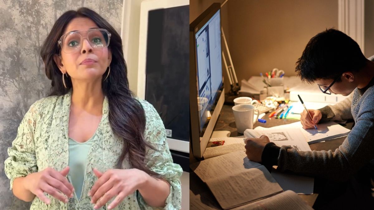Namita Thapar advises against all-nighters for exams