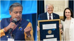 Tharoor on the Machado-Trump Nobel Handover: ‘Collision of Venezuelan desperation and American ego’