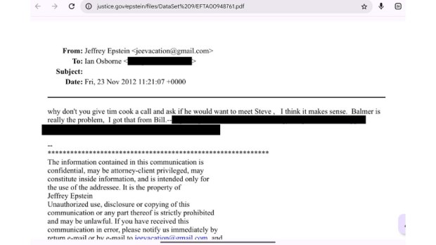 Apple CEO Tim Cook, Meta’s Mark Zuckerberg to Tesla CEO Elon Musk: Top 5 tech leaders named in Epstein files